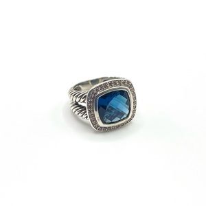 David Yurman Hampton Blue Topaz Albion Ring
